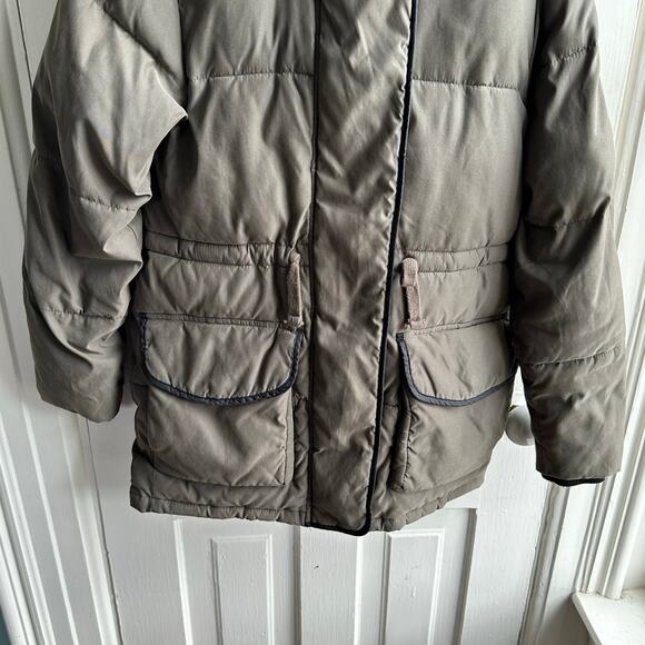 Abercrombie & Fitch Faux Fur Hooded Puffer Parka Jacket - Picture 5 of 9
